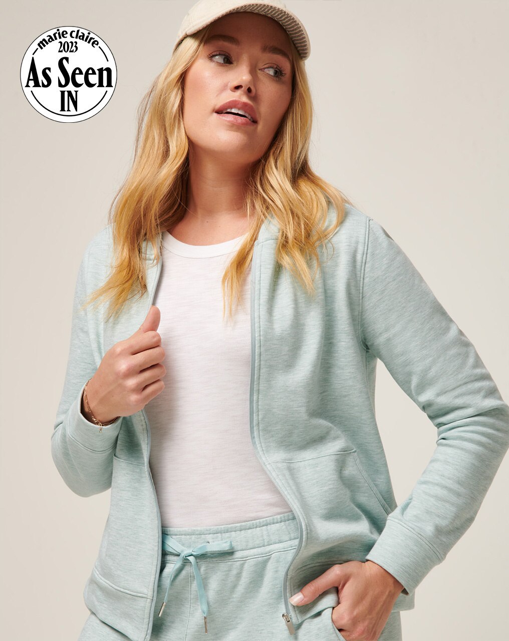 CLOUD FLEECE WOMENS FULL ZIP HOODIE 1