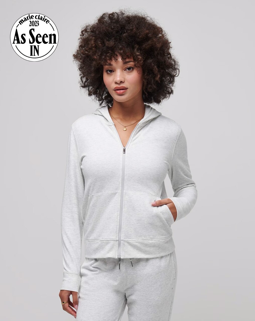 CLOUD FLEECE WOMENS FULL ZIP HOODIE 1