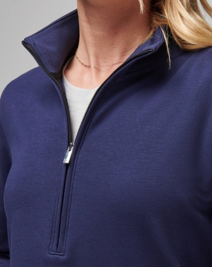 CLOUD FLEECE WOMENS HALF ZIP Image Thumbnail 3