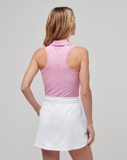 WOMENS FEATHERWEIGHT ACTIVE SLEEVELESS POLO Image Thumbnail 2