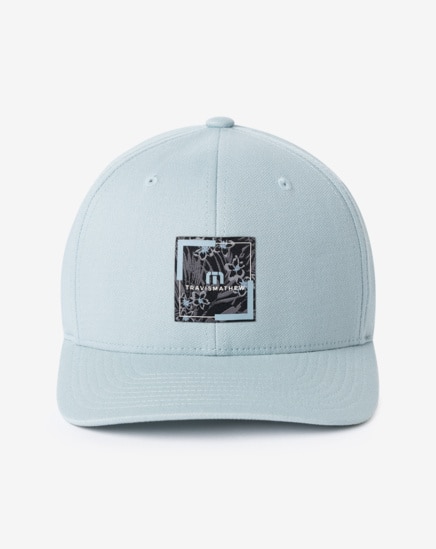 TURQUOISE WATER FITTED HAT Image Thumbnail 0