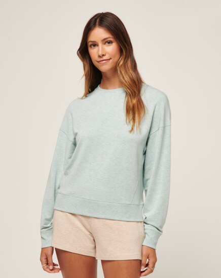 CLOUD TERRY WOMENS CREWNECK Image Thumbnail 1