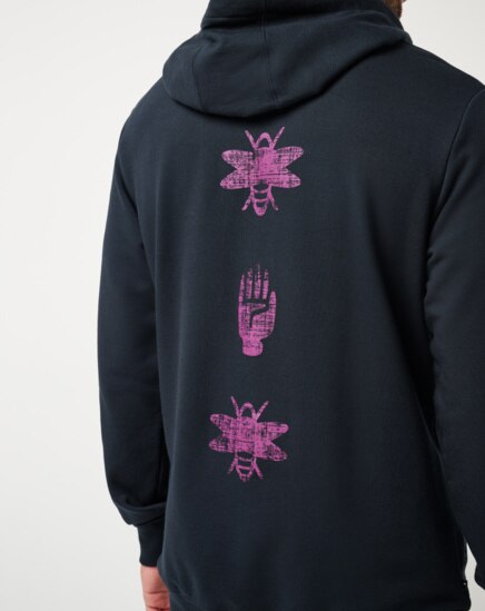 BURNLEY FC IN THE RAIN CLOUD HOODIE Image Thumbnail 4