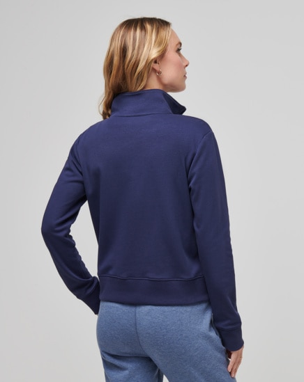 CLOUD FLEECE WOMENS HALF ZIP Image Thumbnail 2