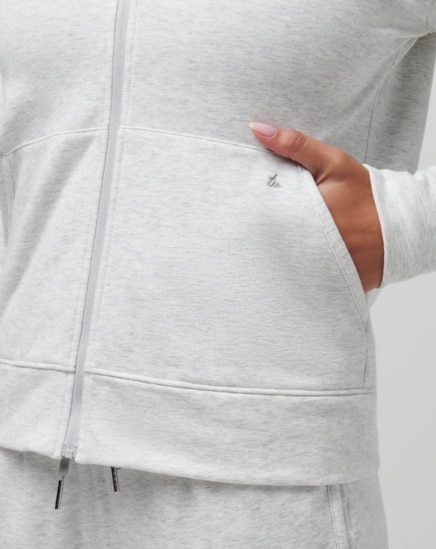 CLOUD FLEECE WOMENS FULL ZIP HOODIE Image Thumbnail 3