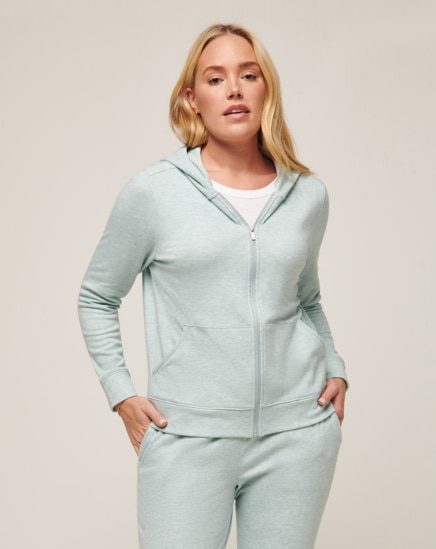 CLOUD FLEECE WOMENS FULL ZIP HOODIE Image Thumbnail 3