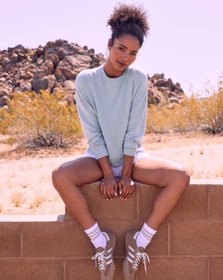 CLOUD TERRY WOMENS CREWNECK Image Thumbnail 0