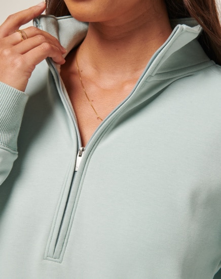 CLOUD FLEECE WOMENS HALF ZIP Image Thumbnail 2