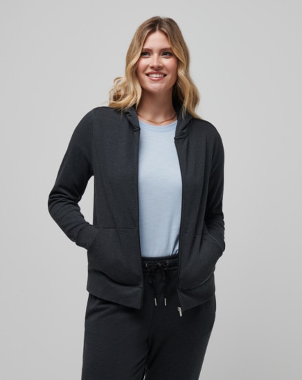 CLOUD FLEECE WOMENS FULL ZIP HOODIE Image Thumbnail 5