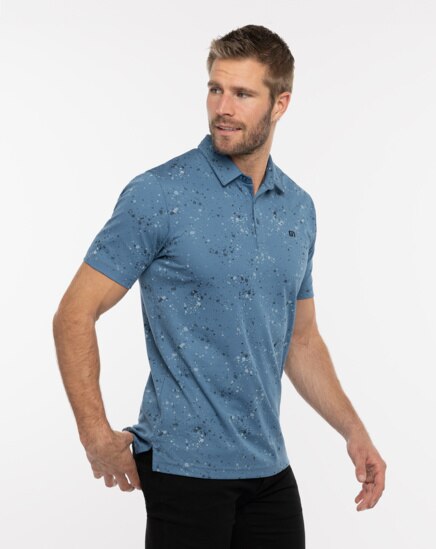 SPLATTER PRINT POLO Image Thumbnail 3